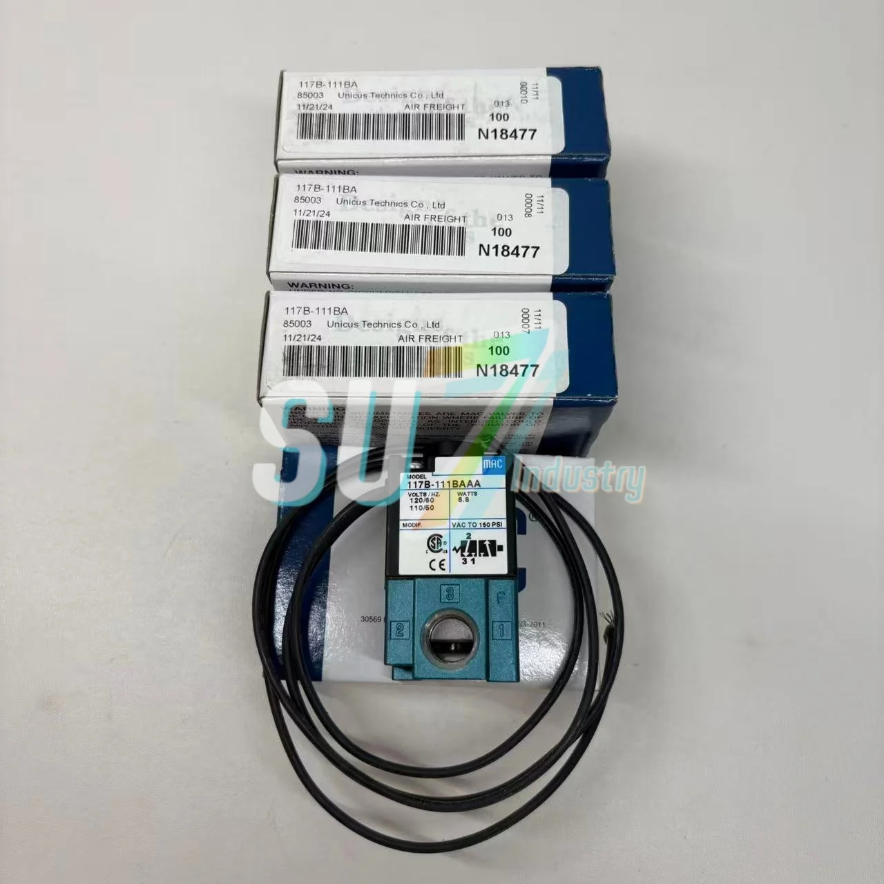 117B-111BA 117B-111BAAA صمام الملف اللولبي الجديد في المخزون #6