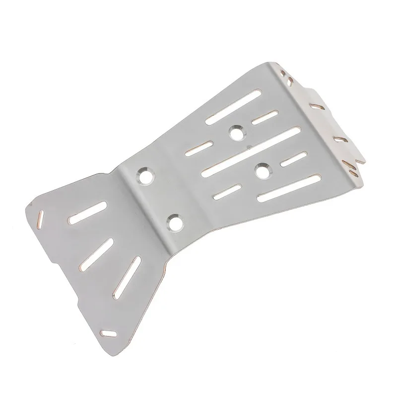 Metalen Rvs Chassis Armor Guard Bescherming Protector Skid Plate voor ARRMA 1/10 GORGON Monster Truck 2WD Upgrade Onderdelen
