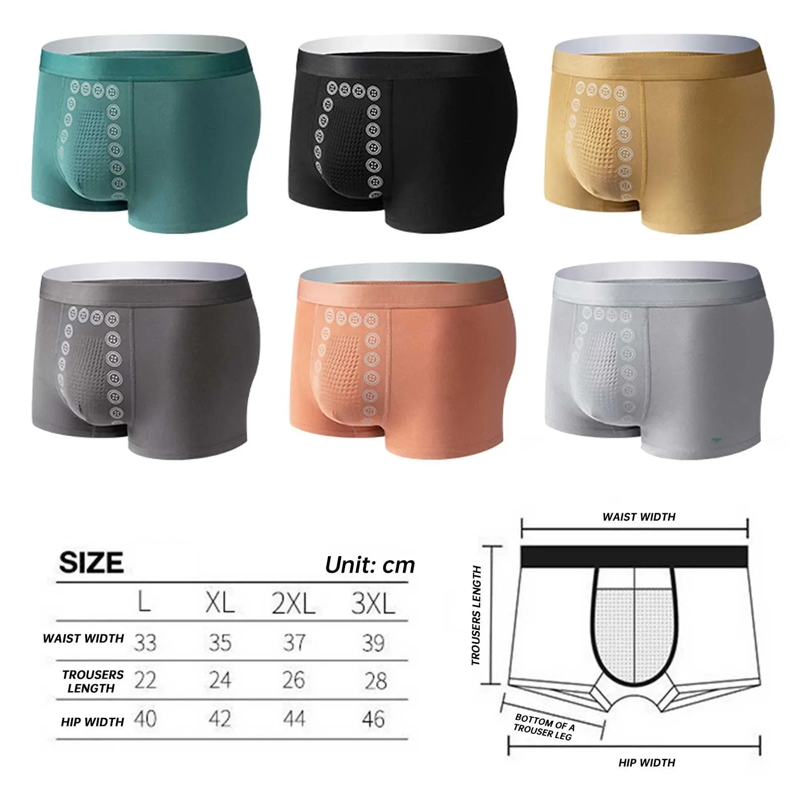 Men Boxer Shorts Antibacterial Ice Silk U Bulge Pouch Comfortable Underwear Man Boxershorts Seamless Breathable Male Panties