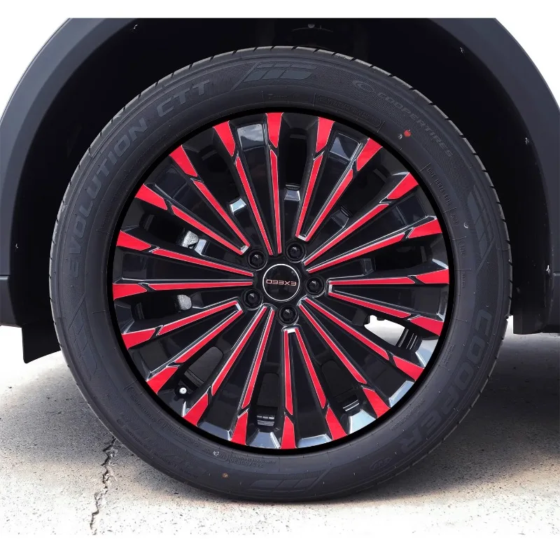 For EXEED Stellar RX  20 inches 4 PCS Wheel hub color changing film scratch cover protective sticker