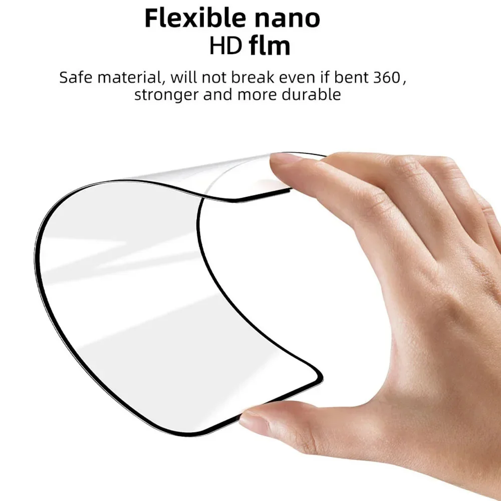 4 pezzi HD pellicola ceramica morbida per IPhone 16 13 14 12 11 15 Pro Max Mini XS XR 8 7 6 Plus protezione schermo per IPhone 16 Pro Max pellicola