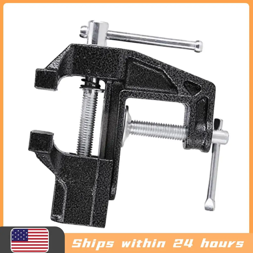 

Golf Grip Replacement Tool Bench Clamp Multi-Functional Table Vise Quick Adjustment Cast Steel Golf Club Regrip Vise Tool