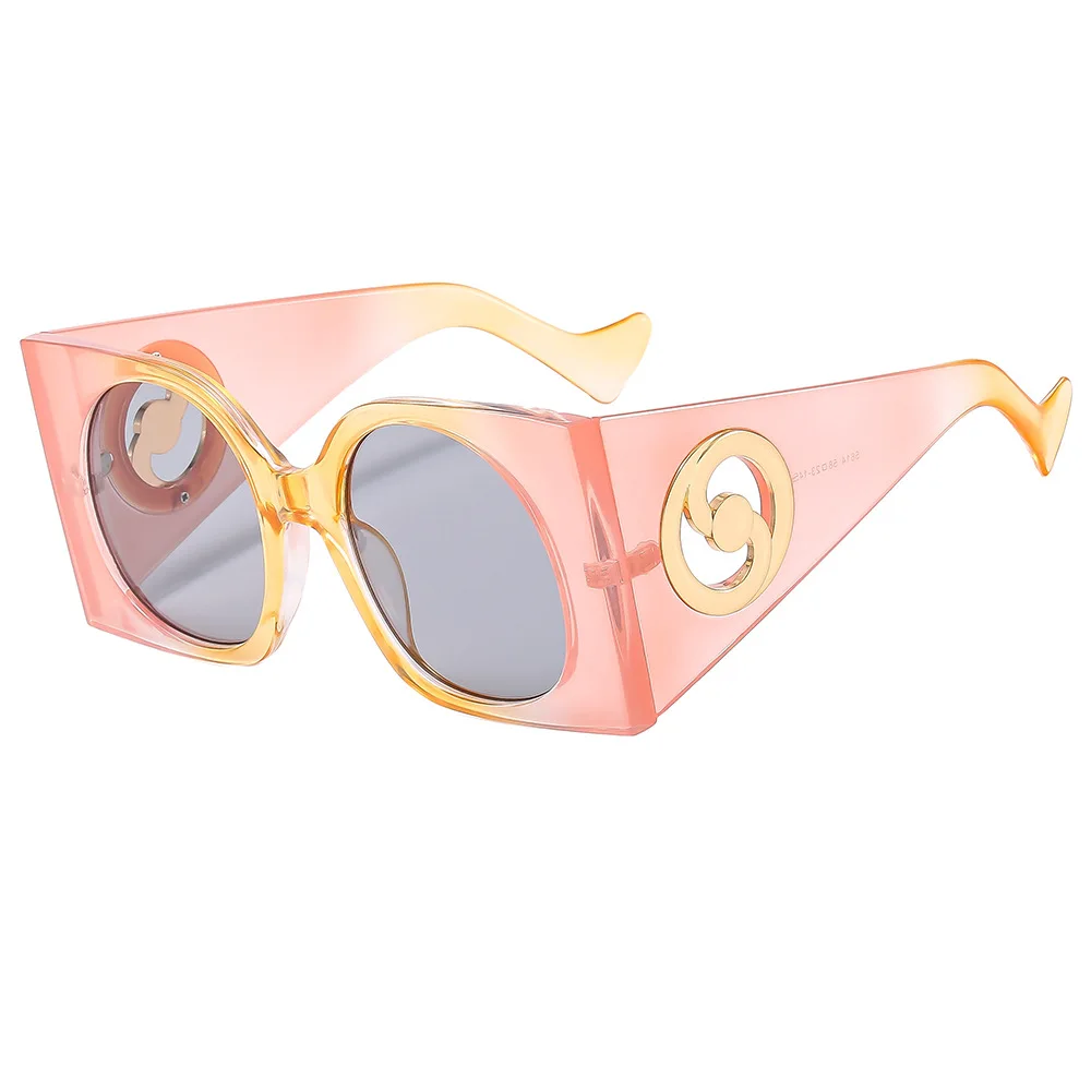 نظارات شمسية نسائية مربعة الشكل بإطار كبير جديد لعام 2025 نظارات شمسية على الموضة الأوروبية والأمريكية