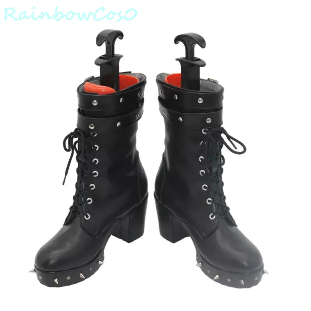 Shiori Novella Shiorin Hololive EN Virtual YouTuber VTuber Cosplay Shoes Boots RainbowCos0 Christmas Game Anime HalloweenW3783