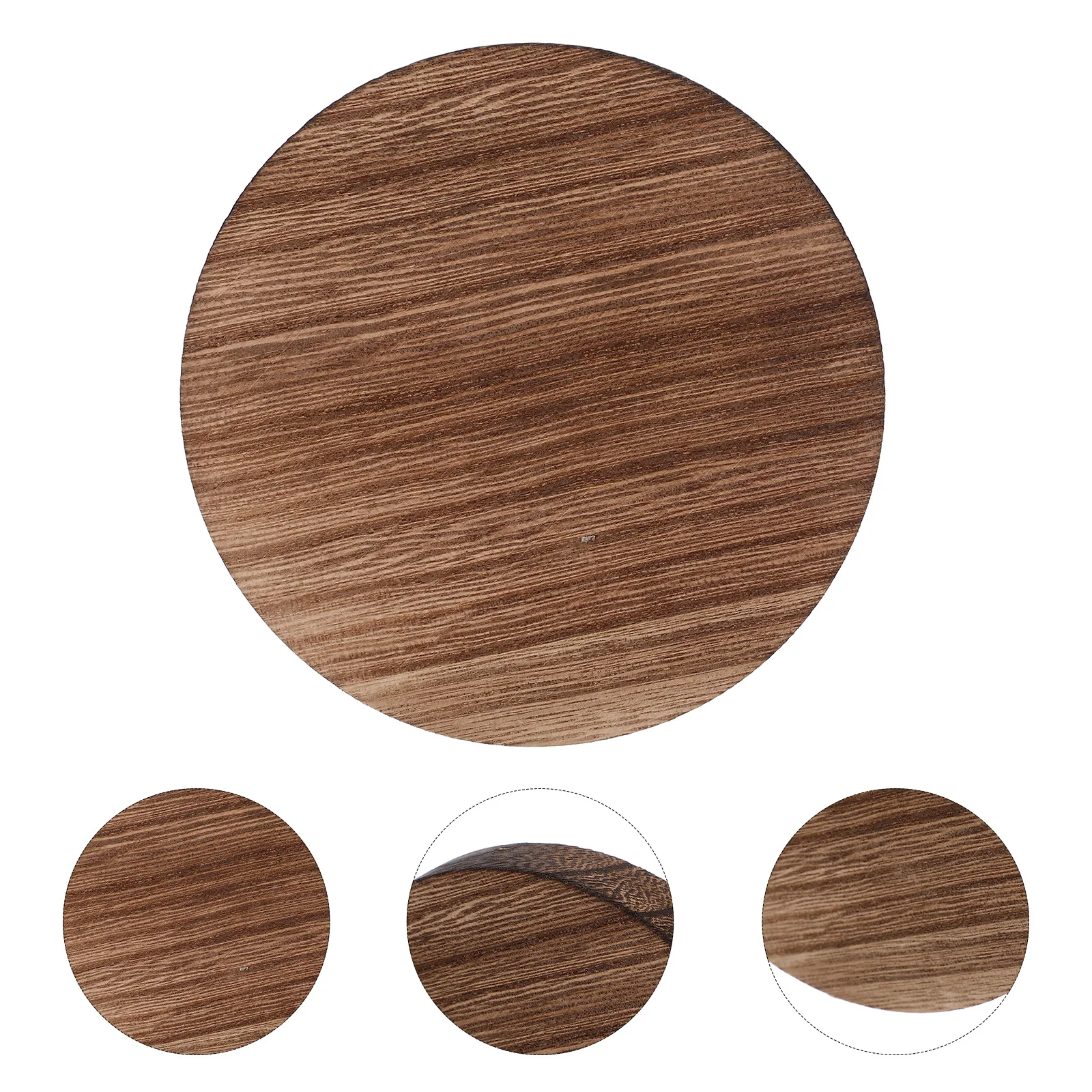 5 قطعة شرائح الخشب الطبيعي متعددة الوظائف لحامل عرض الحرف اليدوية والوقايات حامل عرض شرائح الخشب طويلة الأمد #4