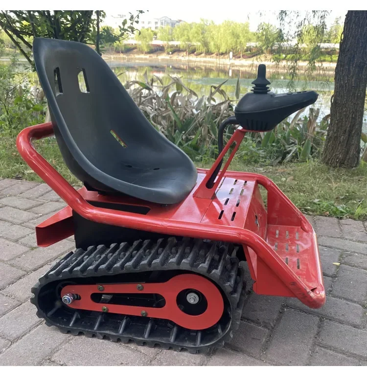 Mini scooters eléctricos con tanque para niños, carro sobre orugas con doble motor sin escobillas de 250w, 48v, 20Ah, 2 modos para caminar