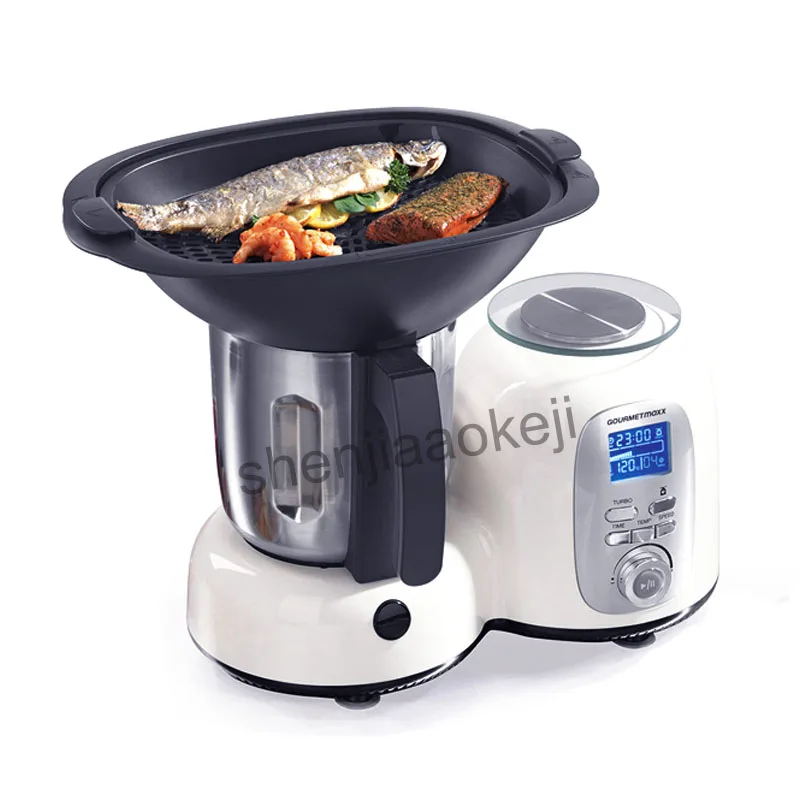 

19200r/min Western-style Chef Machine Upgrade Version of Home Cooking Heating Stir Function Food Machine Cook Machine 220v1500w