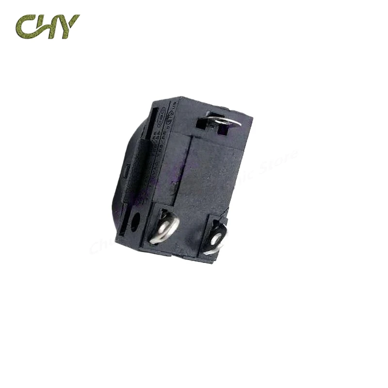 Interruptor para secador de pelo, 3 pines, 3 velocidades, punto plateado de cobre, retardante de llama ambiental, RK2-33, interruptor tipo barco, 10A, 250V