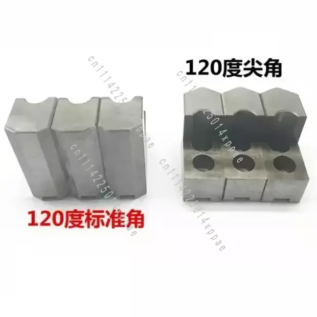 5/6/8/10 Inch Hydraulic Claw Chuck Hydraulic Three Jaw Chuck L-shaped Raised Soft Jaw