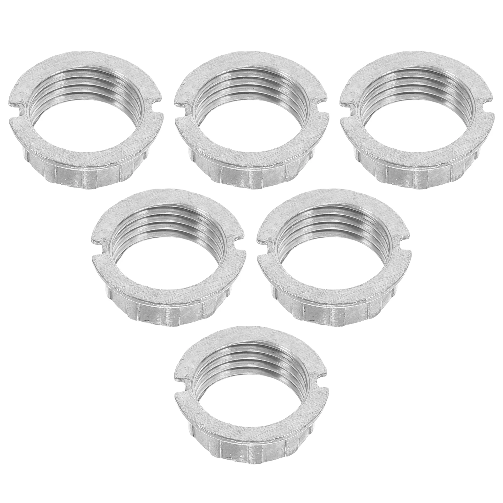 

6pcs Lamp Holder G9 Socket Adapter for Halogen LED Bulbs Light Shade Collar Ring Lamp Shade Adapter Ring Lampshade Converter