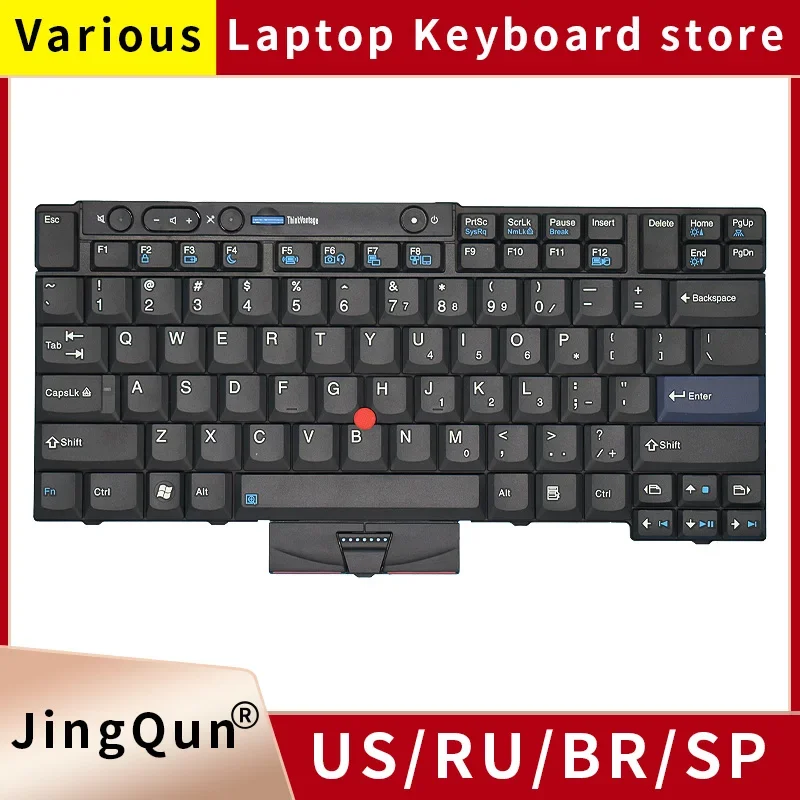 %New US/SP/Russian Laptop Keyboard Thinkpad T410 T410I X220 X220I T410S T520 T420 W520 T510 W510 T520 45N2071 45N2141