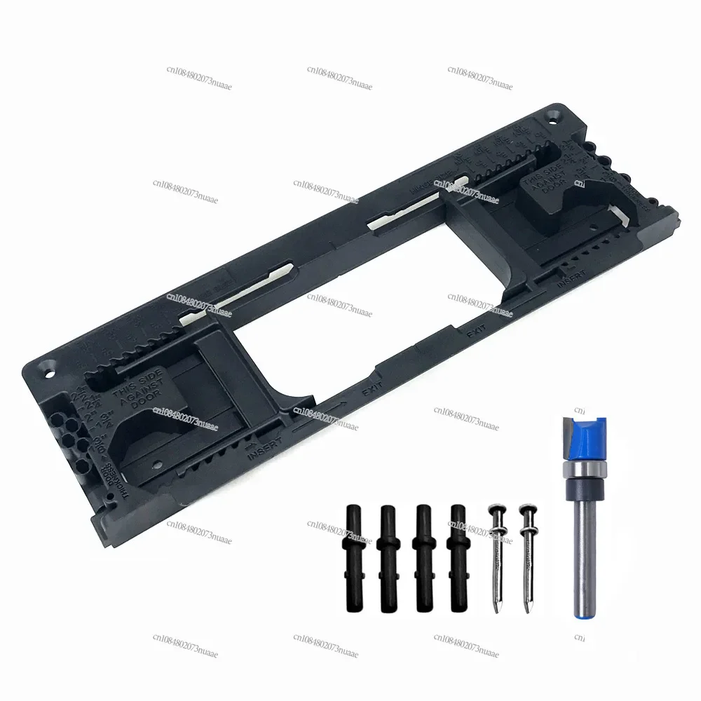 Hinge Door Lock Opening Locator Door Hinge Installation Kit Router Template