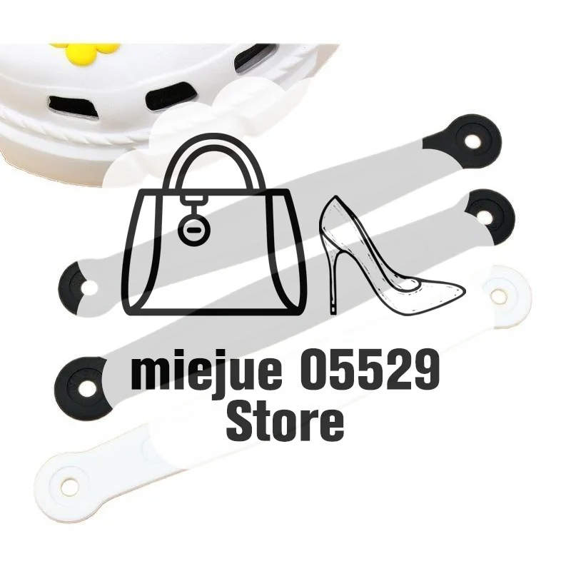 Fashion Hole Shoes Accessories Beach Slippers Sandals Straps Detachable With Rivets DIY Shoe Decoration Replacement