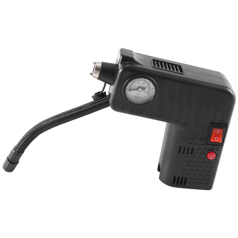 

A77Q-YX-301 Multifunctional Air Pump Car Air Pump Portable Air Pump Auto Supplies Replacement Accessories Black