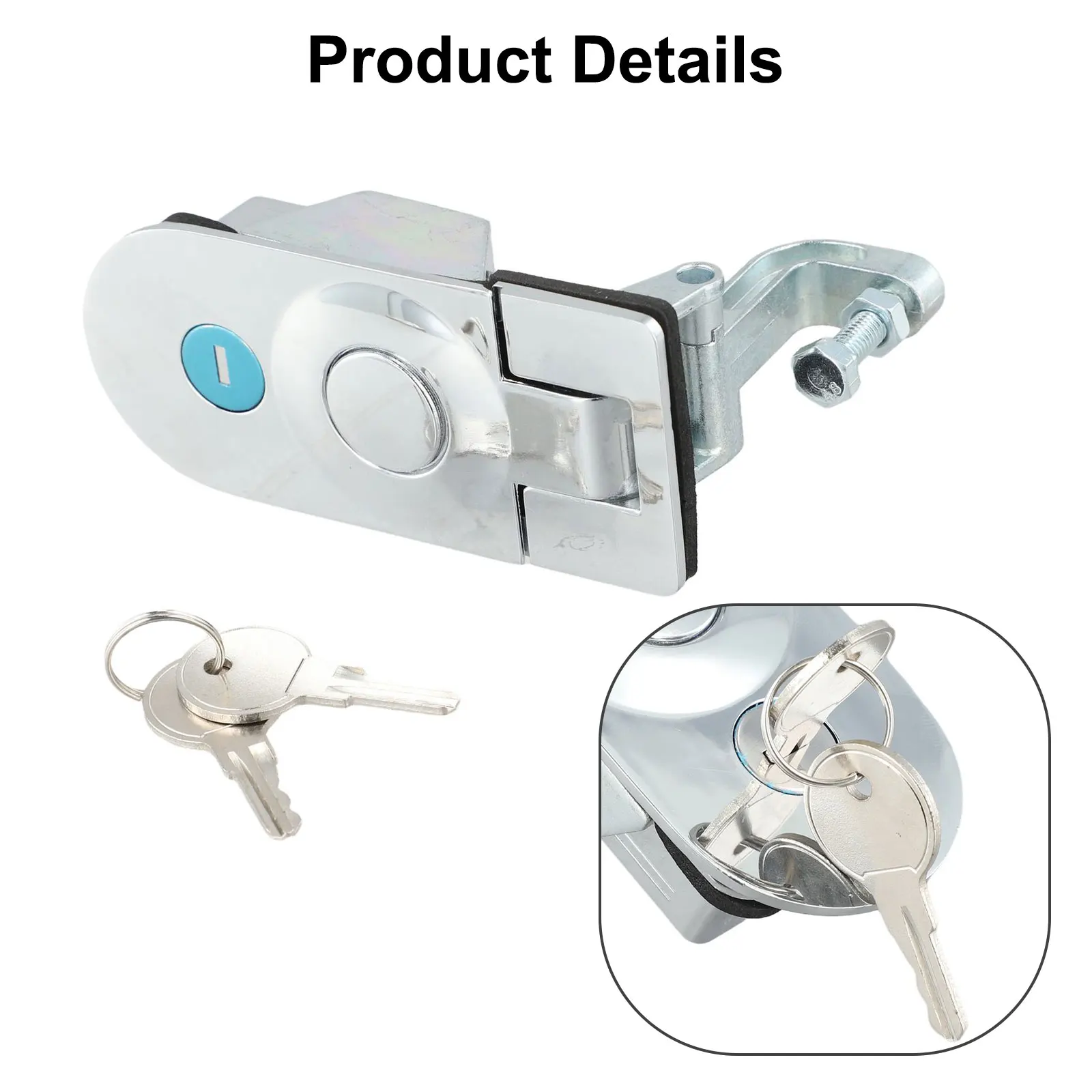 

Sturdy Zinc Alloy Lever Compression Latch & Lock Fits For Southco C51135 Ideal for Various Closure Applications