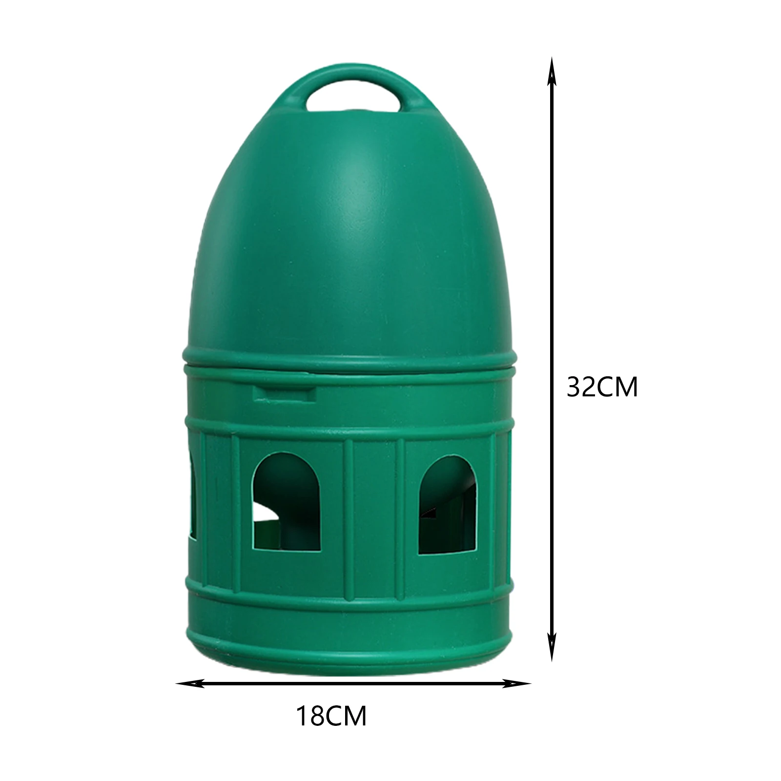 3L/5L Bird Water Drinker Parrot Parakeet Pigeon Duck Dove Water Dispenser Automatic Feeder with Hanging Handle Bird Pot