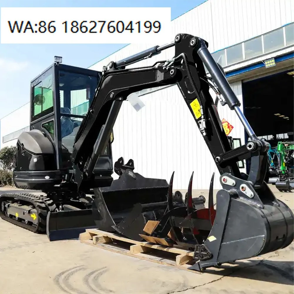 2-4.5 Ton Mini Crawler  EPA Certified Multifunctional Hydraulic Digger Construction Machinery