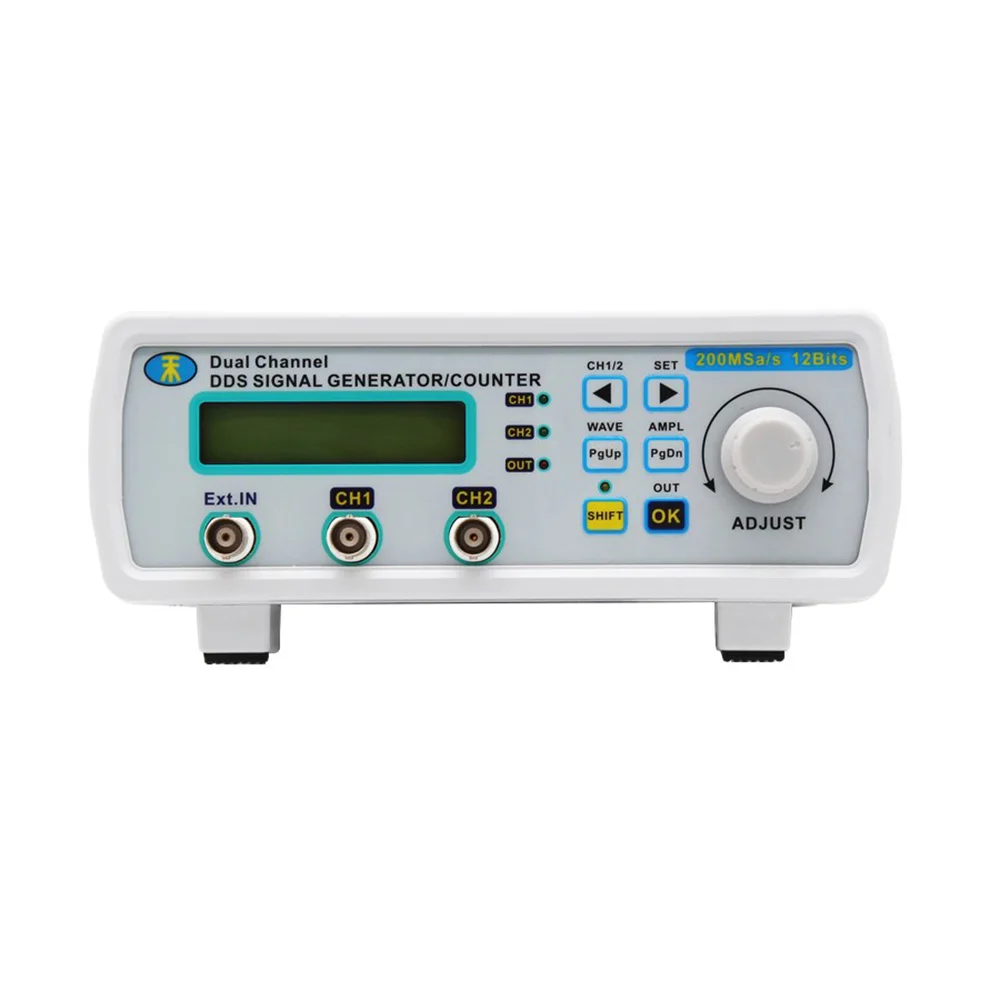 MHS-5206A 6MHZ DDS Function Signal Generator Digital Control Dual Channel Frequency Counter/Meter Arbitrary Waveform Pulse 6A