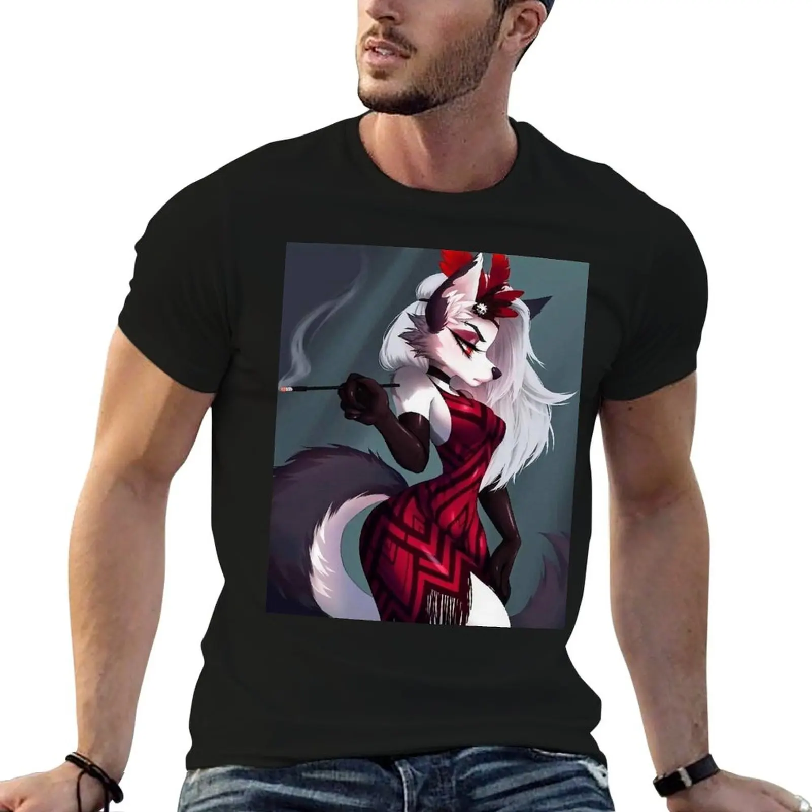 

Helluva Boss Loona T-Shirt graphic t shirts for man cotton t shirt man T-Shirt