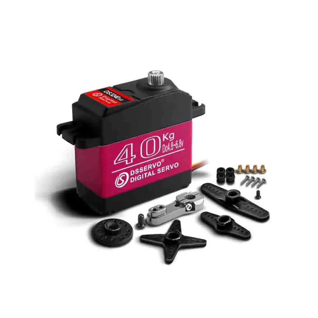 Dsservo DS3240 40KG Waterdichte Motor Servo Hoge Koppel Servo's voor Robot/RC Auto/AGV Industriële automatisering Controle RC Gereedschap
