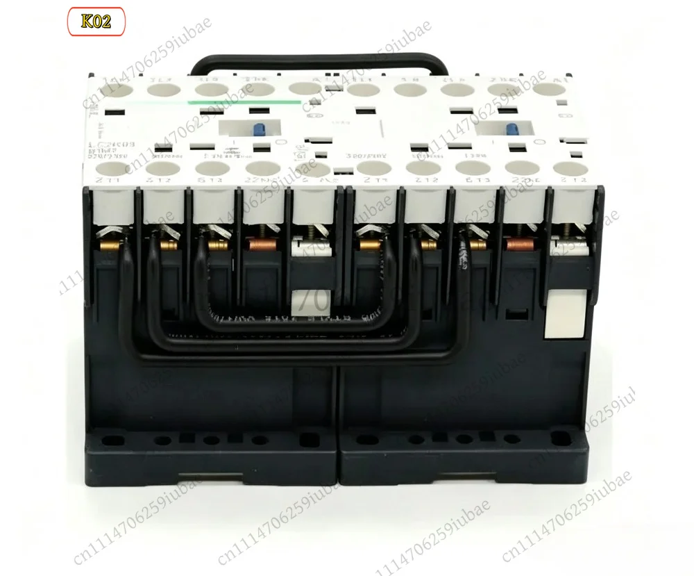 FC_ AC Contactor LC2K0901M7 220V Mechanical Interlocking K-Type & LP2K0901BD 24V DC, Replacement Parts