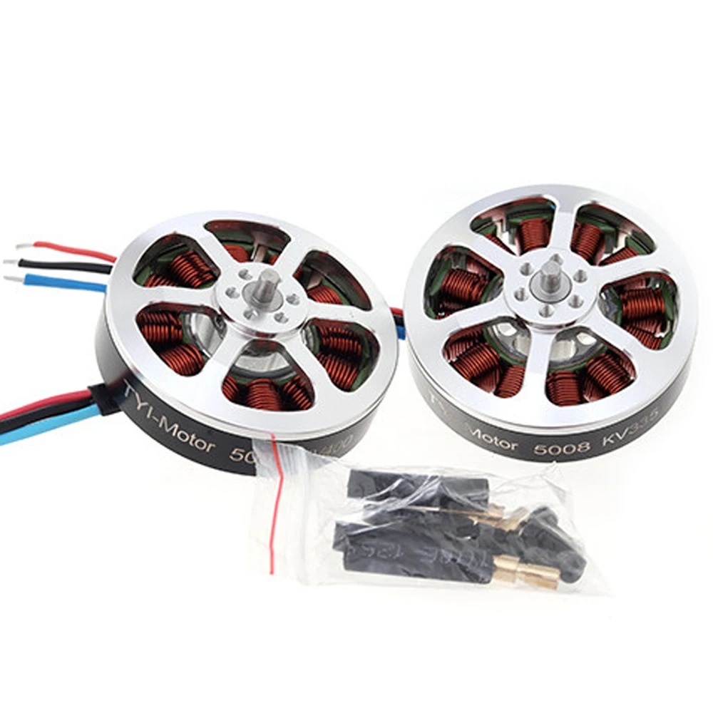 

Бесщеточный двигатель 5008 Disc 335KV/400KV 700W с максимальной непрерывной мощностью, без/с регулятором скорости 40A ESC для радиоуправляемых моделей самолетов и мультироторных дронов