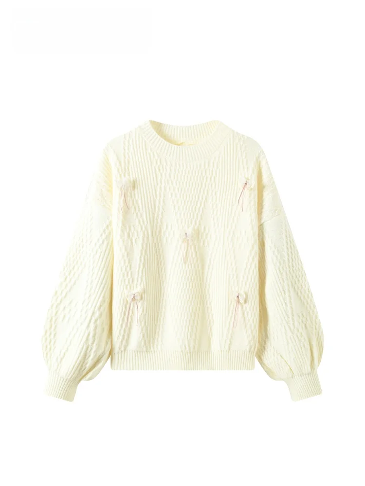 

Женский трикотажный джемпер CaraCLUB больших размеров с круглым вырезом и флисовой подкладкой, весенний, свободный, уютный, теплый, из полиэфирного волокна