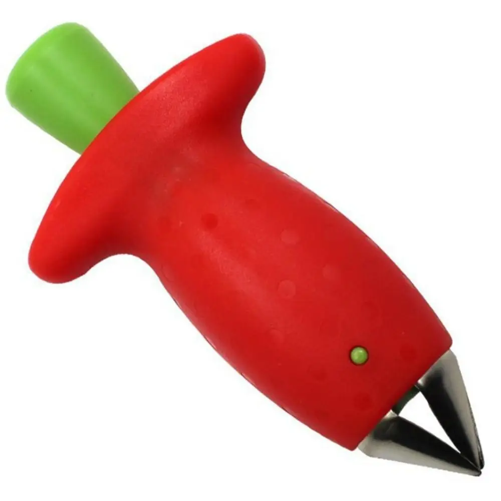 Stainless Steel Strawberry Huller Creative Design Pineapple Fruit Stem Remover Stalk Corers Stem Removal Device Kitchen Use view 6