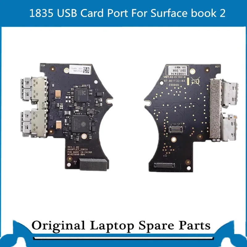 Original USB Card  Board for Surface book 2 1813 1834 1835 Keyboard Connector 13 15inch