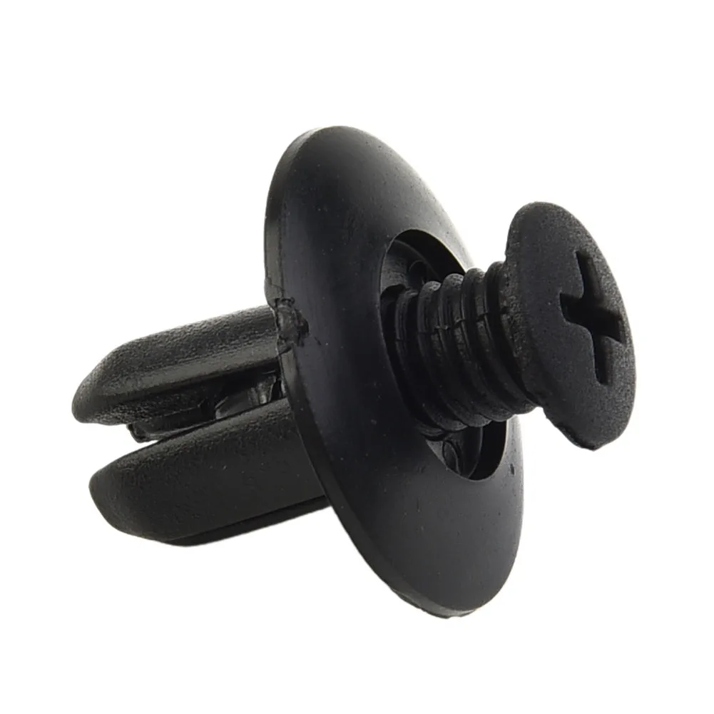 Car Fastener clips Decal Rivets Screw 100pcs Accessory Buckle Bumpers Decor Fender Fixed Plastic New Car Fastener