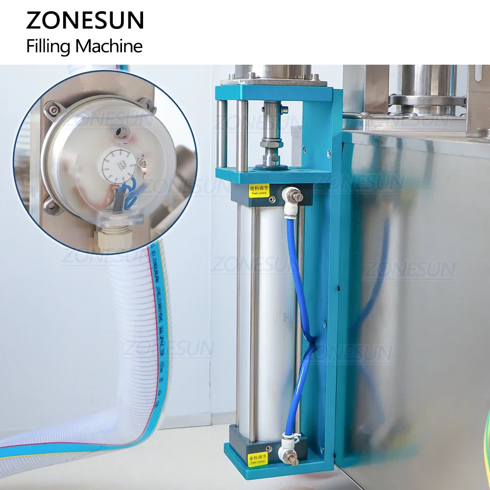 ZS-YT4T-4PX automatische 4 Köpfe Gesichts creme vertikale s Paste Flaschen füll maschine mit Fütterung pumpe