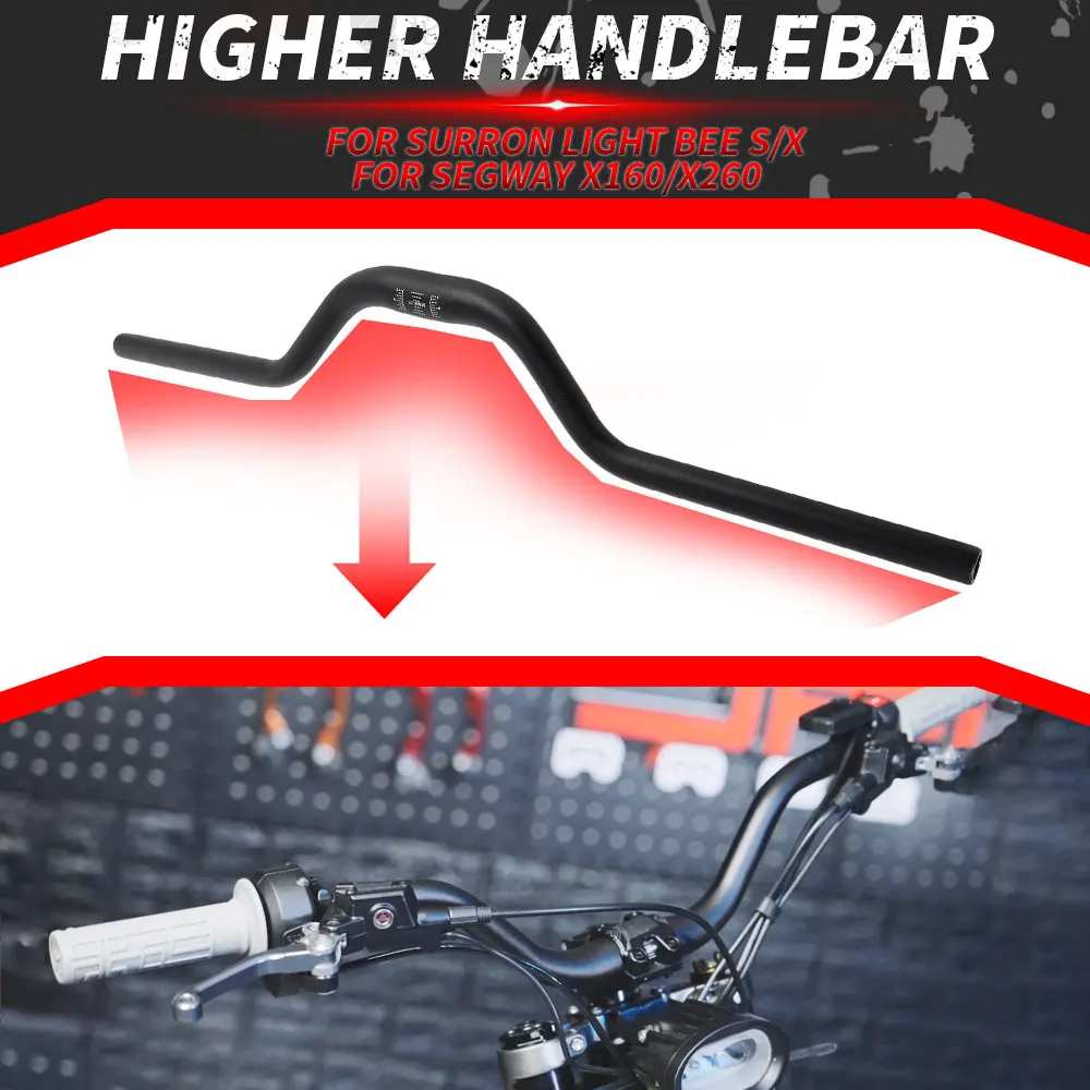 Für Surron Surron Sur-Ron Light Bee S X Für Segway X160 X260 Elektrische Dirt Bike Motorrad 7075 Aluminium lenker Griff Bar