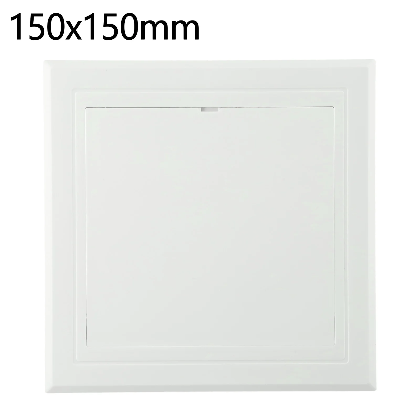 Hinged for access Hatch ABS Door Hinged Inspection Port Wall Push-Type Inspection Port for checkpoint for access Panel 1pc White