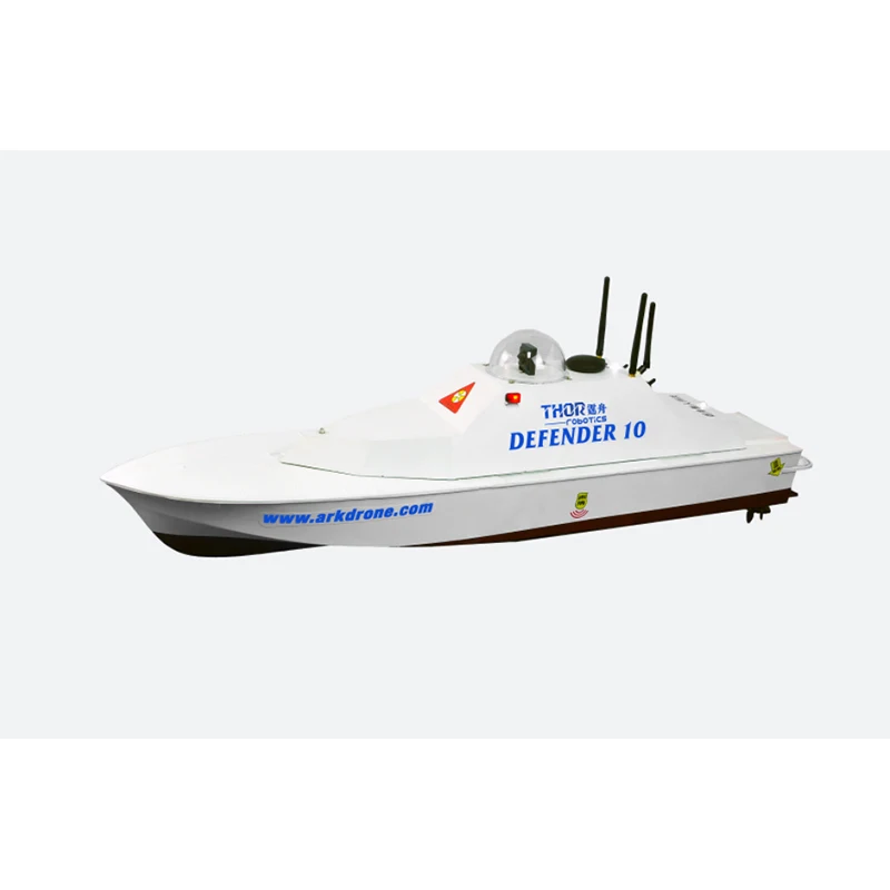 RC Unmanned Boat ABS GPS/INS Autonomous Navigation System Defender 10 Finished RC Boat