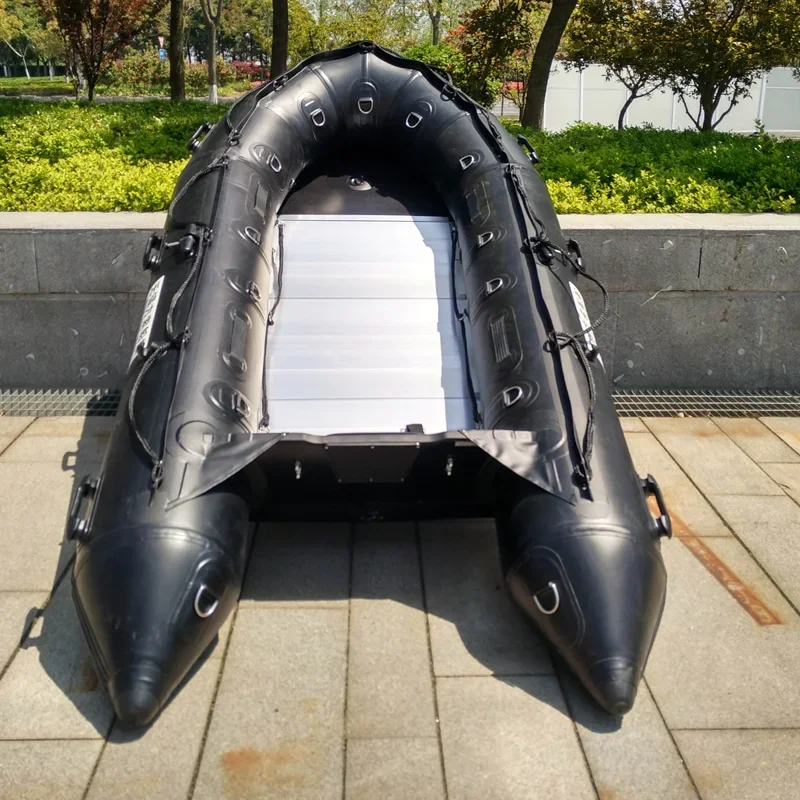 Founder Black King Kong military assault boat aluminum bottom 1.2mm thick kayak kayak fishing boat postage.