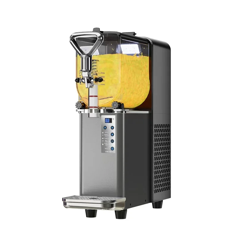 4L Snow Melter and Slush Machine Commercial Slush Drink Equipment Single-Cylinder/Three-Cylinder Chilled Mixer 220V/110V