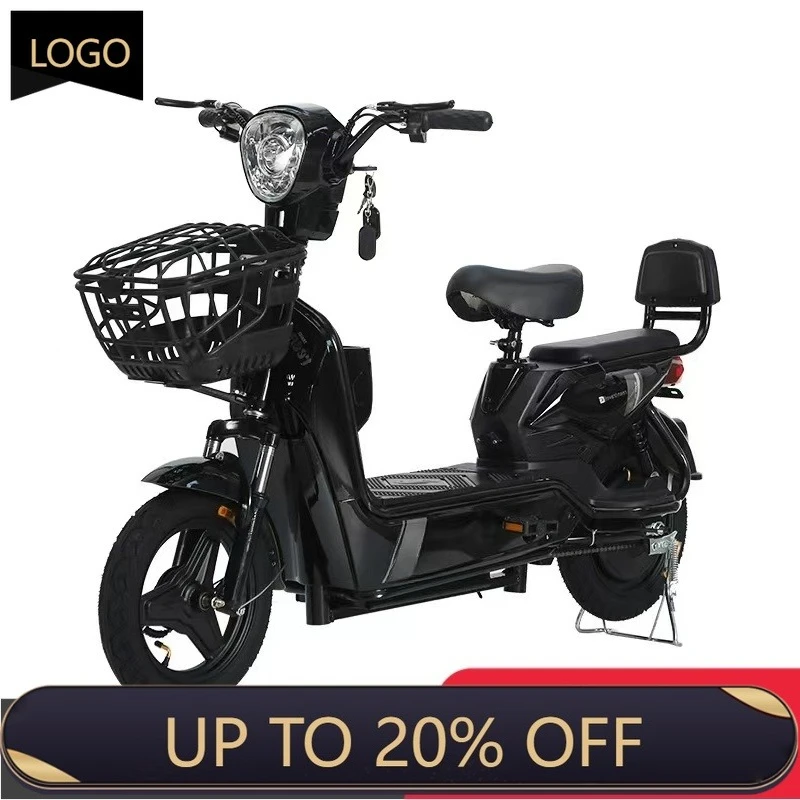 WWE Cheap 500w 48v 14 inches 45 km/h Student Electric Bike Electric Scooter Bike Adult Fast Electric Bike