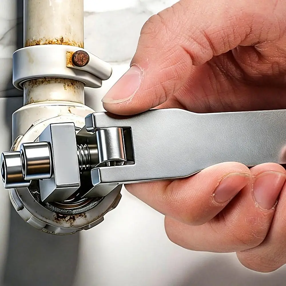 Expansion Design Broken Pipe Screw Extractor Non-Slip Grip High-Hardness Alloy Steel Water Tap Extractor Universal Size
