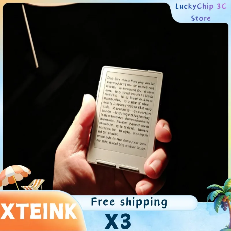 

Электронная книга XTEINK X3 с экраном E-Ink, магнитным креплением, легкая, 3,7 дюйма, 16 ГБ, 259ppi, портативная. Предзаказ на XTEINK X4.