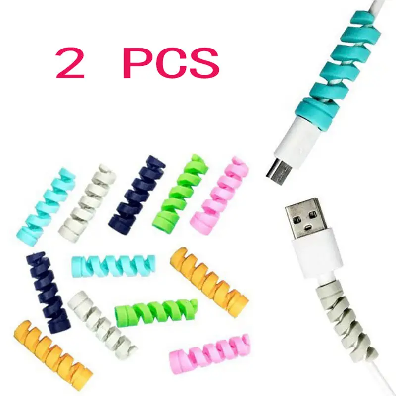 vvocci Kabelschutz Ladekabel USB-Ladegerät Schutz für Maus Kopfhörer Hülle Halter Kabelbinder Kabelorganisation