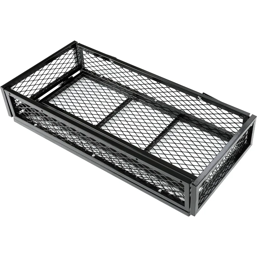 

ATV UTV Front Cargo Basket Luggage Carrier Storage Rack Compatible with Honda TRX Polaris Sportsman Can-Am Outlander Rene