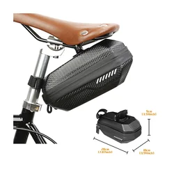 2023 New Waterproof Bicycle Saddle Bag Tools Storage Rear Seat Tail Bag MTB Road Bike Cycling Tail Bag Accessories