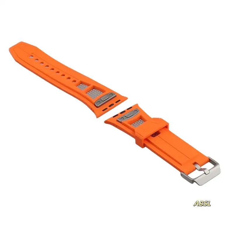 Strap For  Watch Band 49Mm Rubber Sport Bracelet Wristband Replacement Accessories