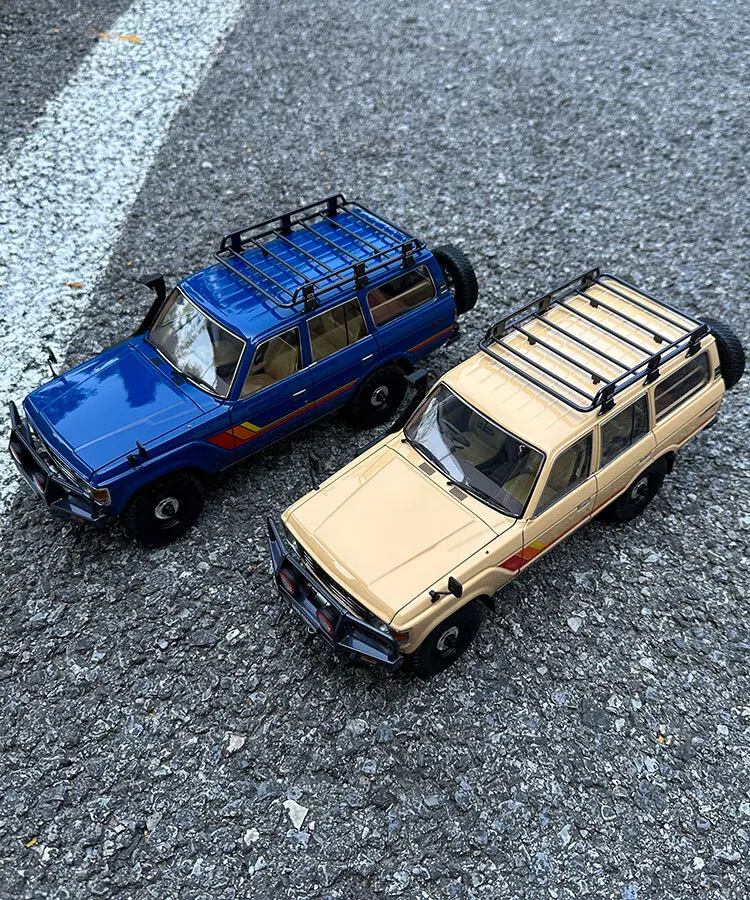 

1/18 New Arrival Special Price Diecast Metal Japanese Classic Vintage LC60 Off-Road Car Model Furniture Display Collection Toys