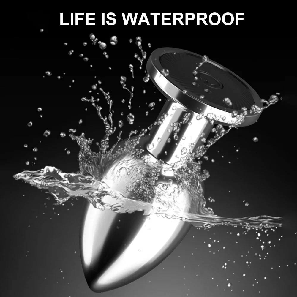 Plugue anal vibrador de controle remoto sem fio estimulador erótico vibrador vibratório butt plug para mulheres homens masturbação brinquedos sexuais adulto