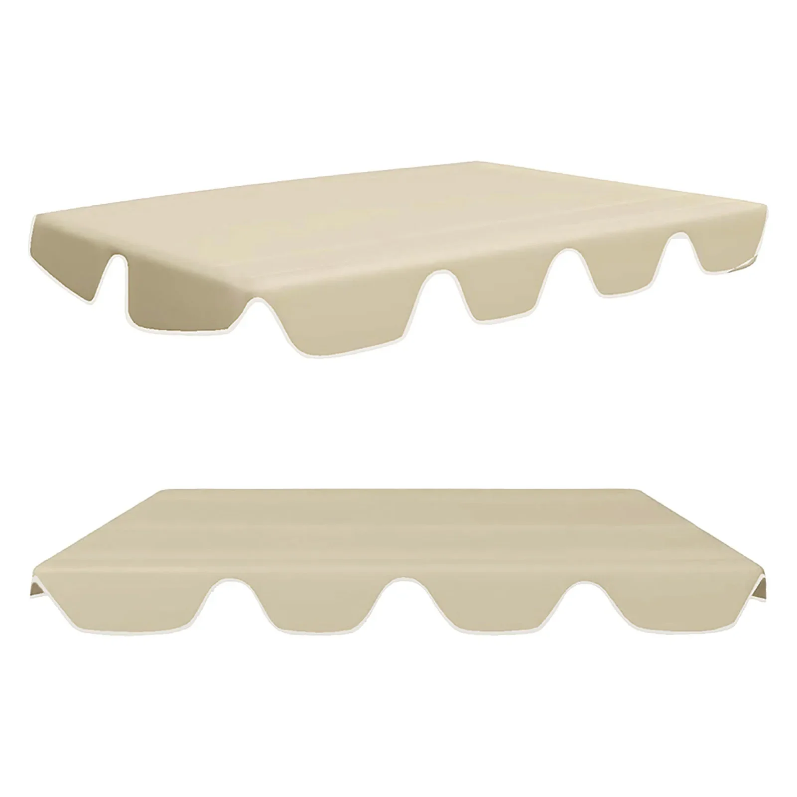 استبدال المظلة سقف ل SwingSeat 2 أو 3 مقاعد حديقة ترابيز سوينغ غطاء كرسي الشمس حماية سوينغ غطاء سقف #2