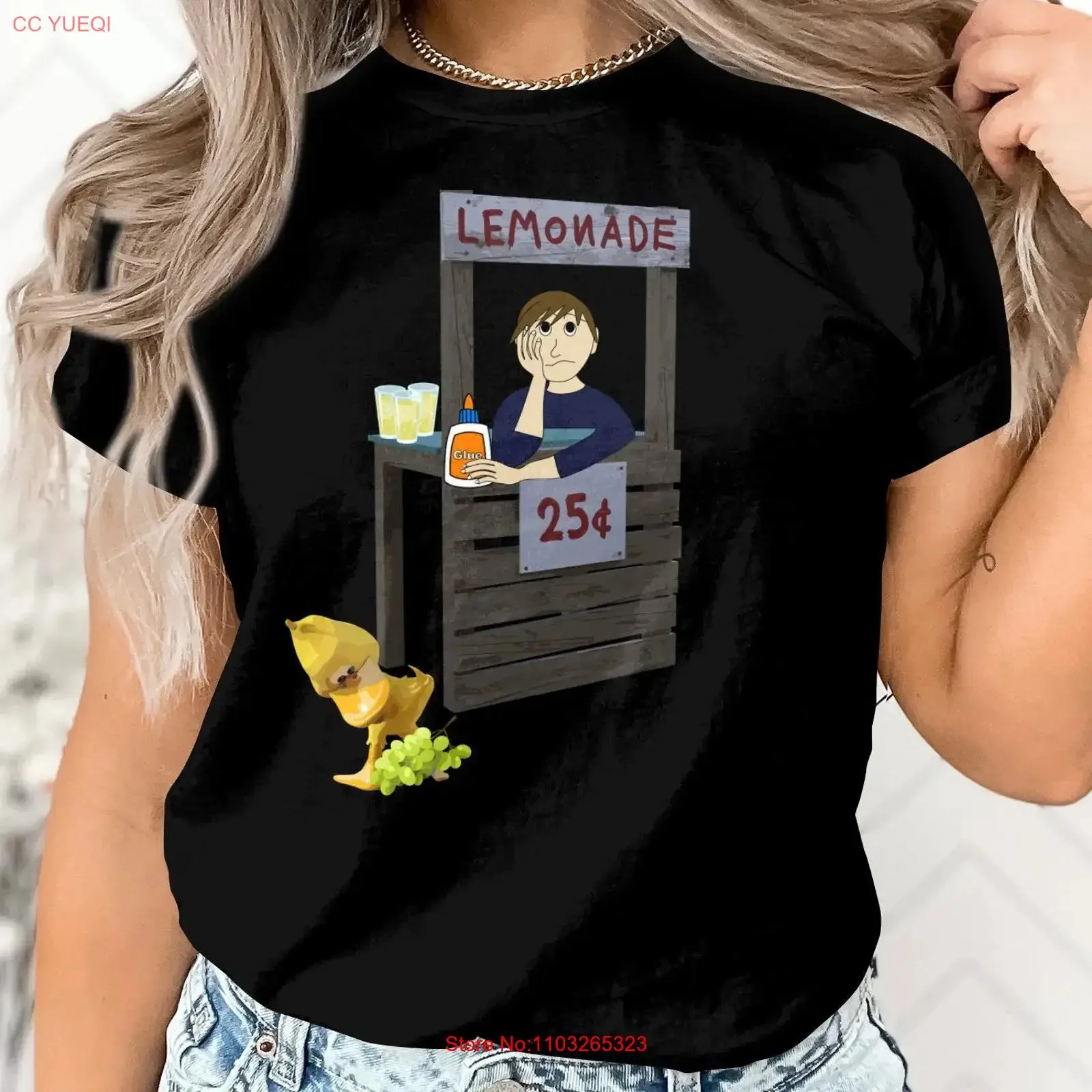 Футболка Duck Song Got Any Grapes Funny Kids Cute Fun for Children Perfect Little Ones винтажная стираная дышащая модная унисекс