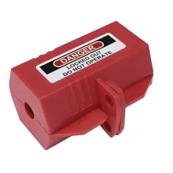 medium size electrical plug lockout power plug lockout 126*64*65 safety pug lockout box lockout two sides entry