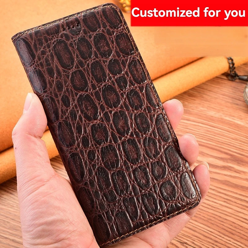 

Genuine Leather Magnetic Flip Phone Cover for Motorola Edge60 50 40 30 20 Pro Stylus Ultra Fusion with Built-in Wallet Card Slot