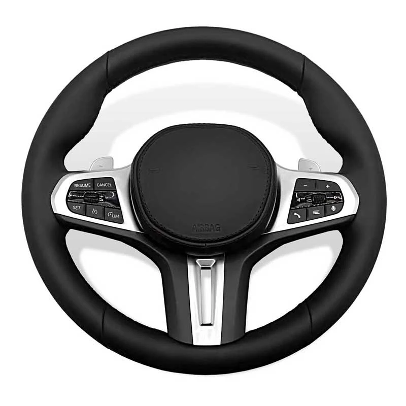 

Full Leather Car Steering Wheel For BMW G30 G20 G01 G02 G05 G06 G07 M4 M5 F90 M8 X3M X4M X5M X6M F40 F44 F97 F98 F95 F96 G11 G12